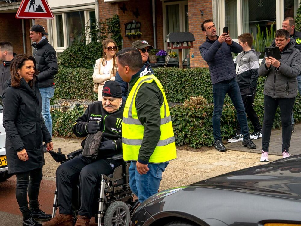 CCRally partners op locatie tijdens een evenement